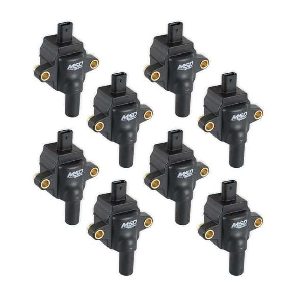 MSD 828383 | Coil Ford Godzilla 7.3L 8-Pack Black; 2020-2023