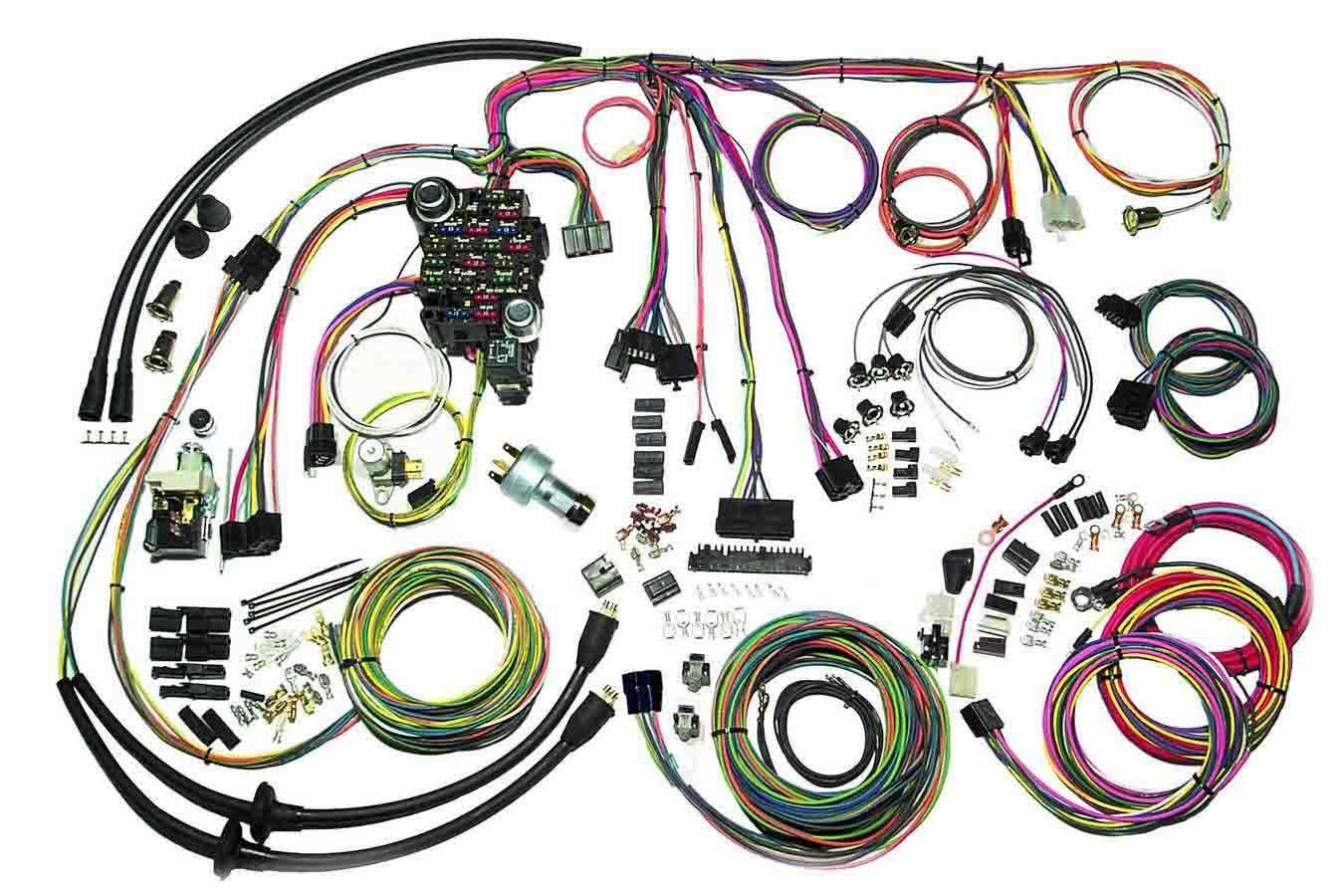 American Autowire 500434 | AMERICAN AUTOWIRE 57 Chevy Classic Update Wiring System; 1957-1957