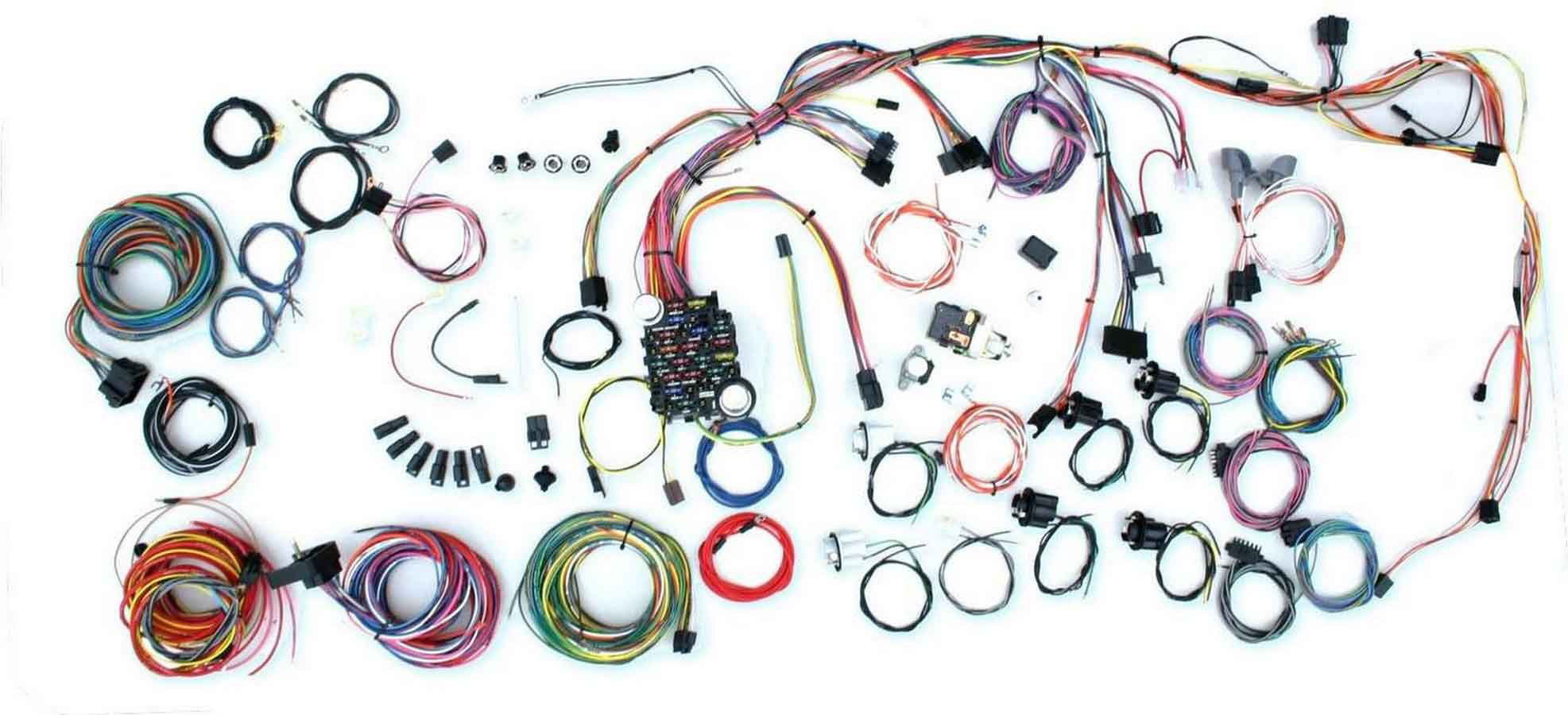 American Autowire 500686 | AMERICAN AUTOWIRE 69 Camaro Wire Harness System; 1969-1969