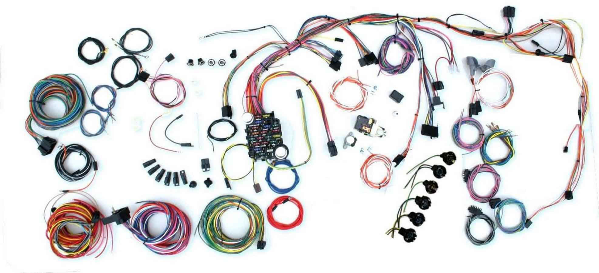 American Autowire 500878 | AMERICAN AUTOWIRE 69-72 Nova Wire Harness System; 1969-1972