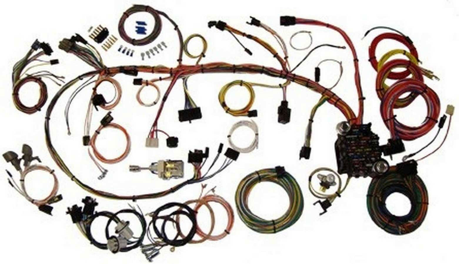 American Autowire 510034 | AMERICAN AUTOWIRE 70-73 Camaro Wiring Harness; 1970-1973