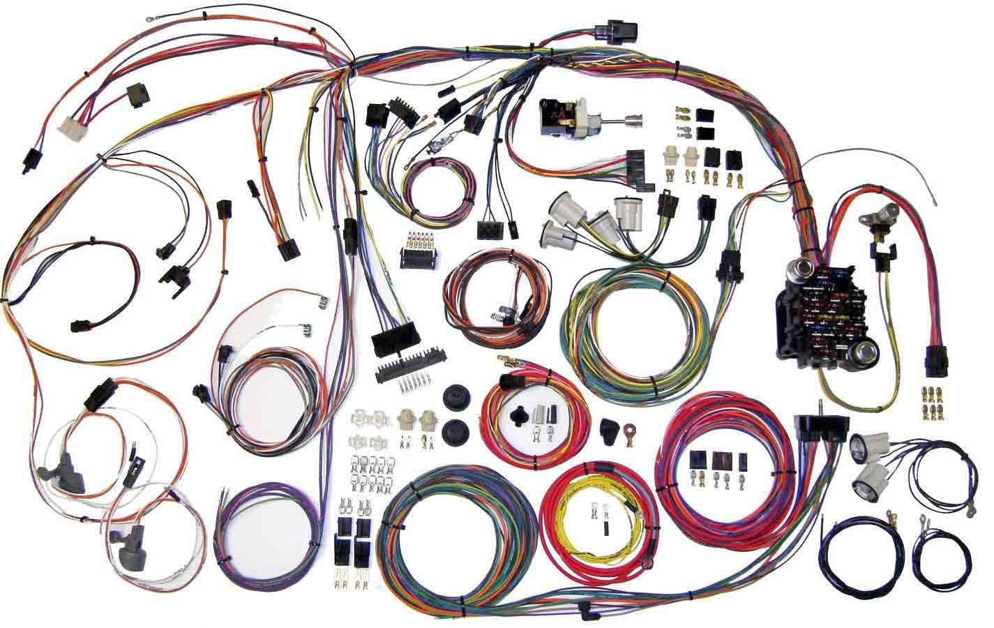 American Autowire 510105 | AMERICAN AUTOWIRE 70-72 Chevelle Wiring Harness; 1970-1972