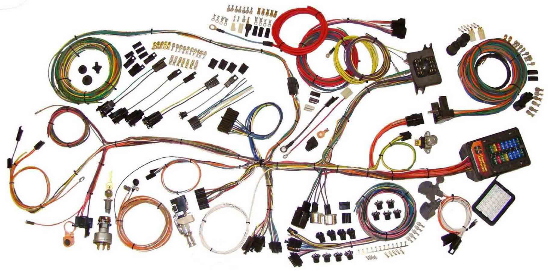 American Autowire 510140 | AMERICAN AUTOWIRE 62-67 Nova Wiring Hrness System; 1962-1967