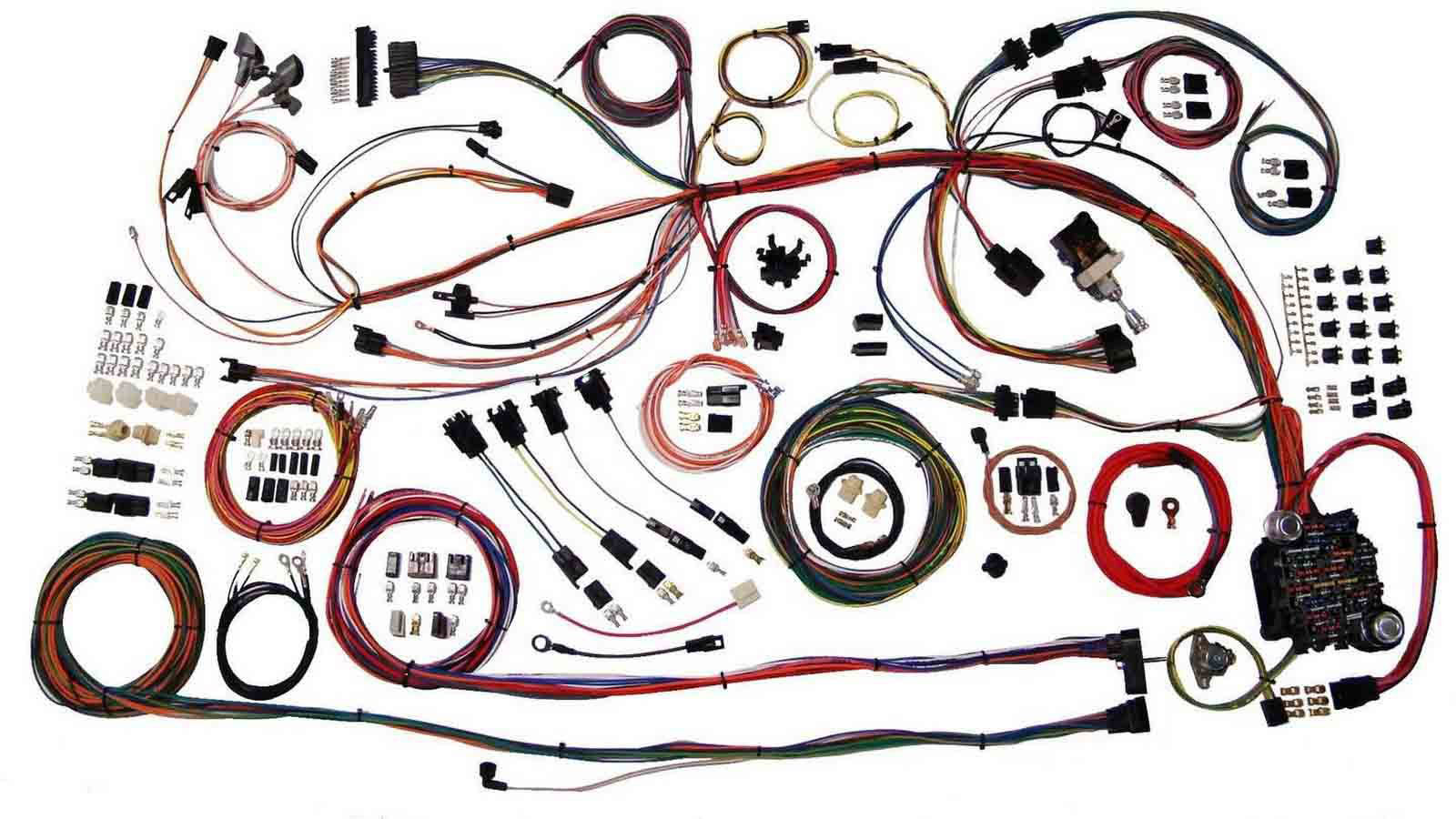 American Autowire 510158 | AMERICAN AUTOWIRE 68-69 Chevelle Wiring Harness; 1968-1969