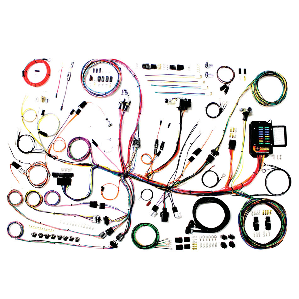 American Autowire 510267 | AMERICAN AUTOWIRE Classic Update Wiring Kit 53-62 Corvette; 1953-1962