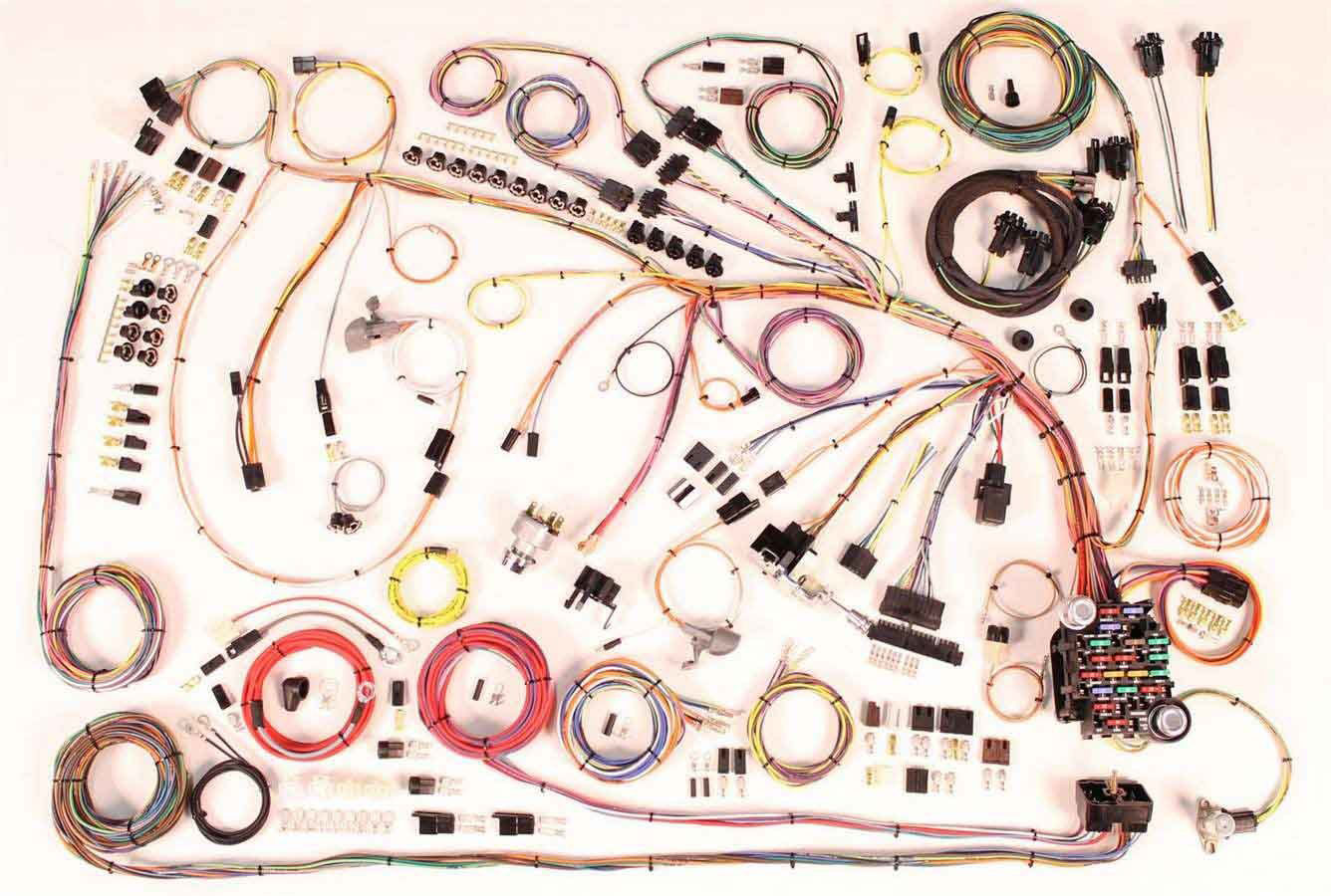 American Autowire 510360 | AMERICAN AUTOWIRE 1965 Chevy Impala Wiring Kit; 1965-1965