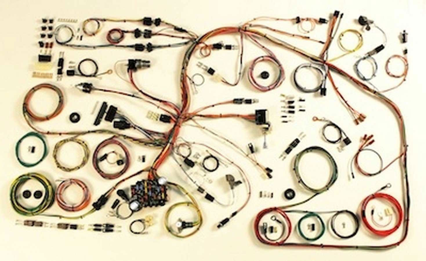 American Autowire 510368 | AMERICAN AUTOWIRE 67-72 Ford Truck Wiring Kit; 1967-1972