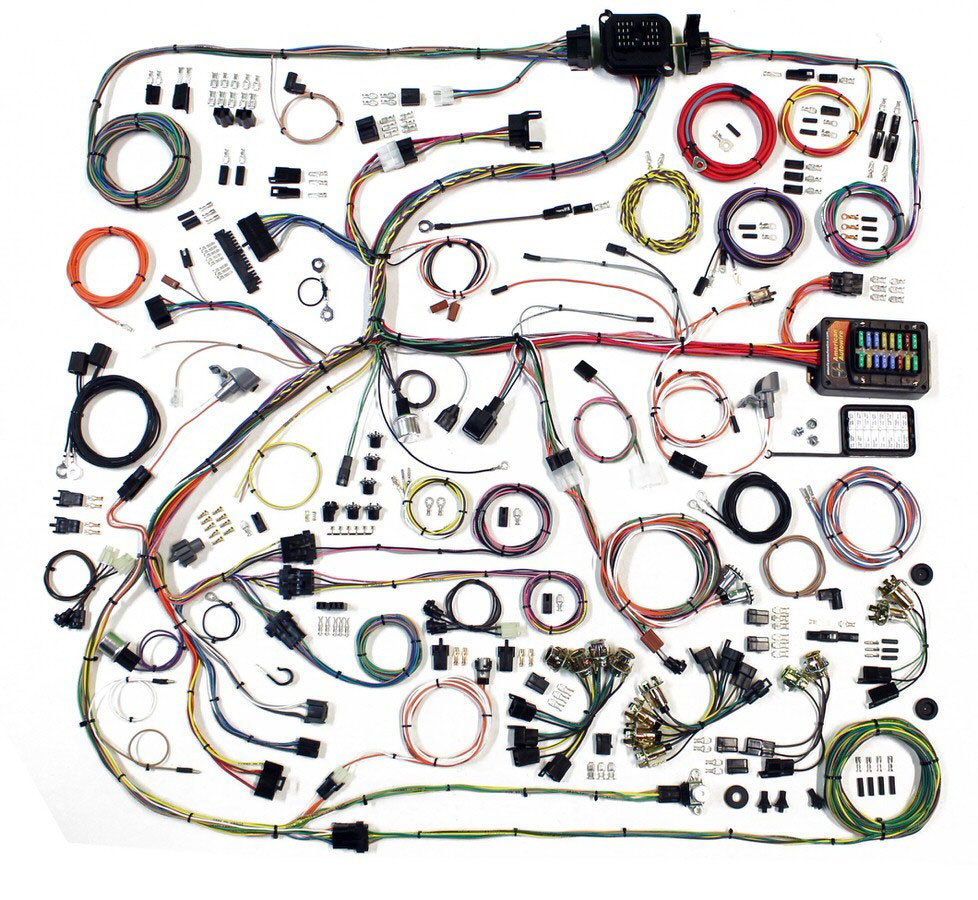 American Autowire 510634 | AMERICAN AUTOWIRE 68-70 Mopar B-Body Wiring Harness; 1968-1970