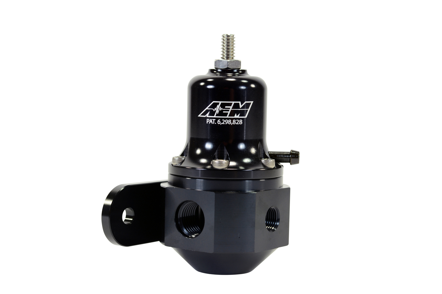 AEM Induction 25-305bk | Fuel Pressure Regulator Universal Adjustable