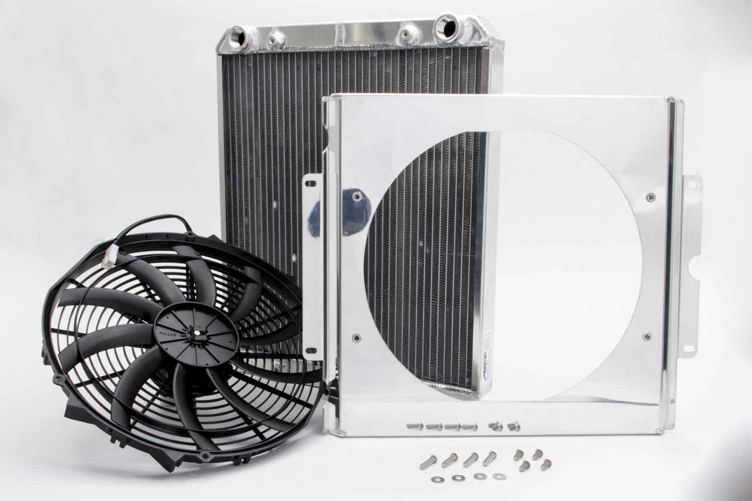 AFCO 80108n | Dragster Radiator w/ Fan and Shroud