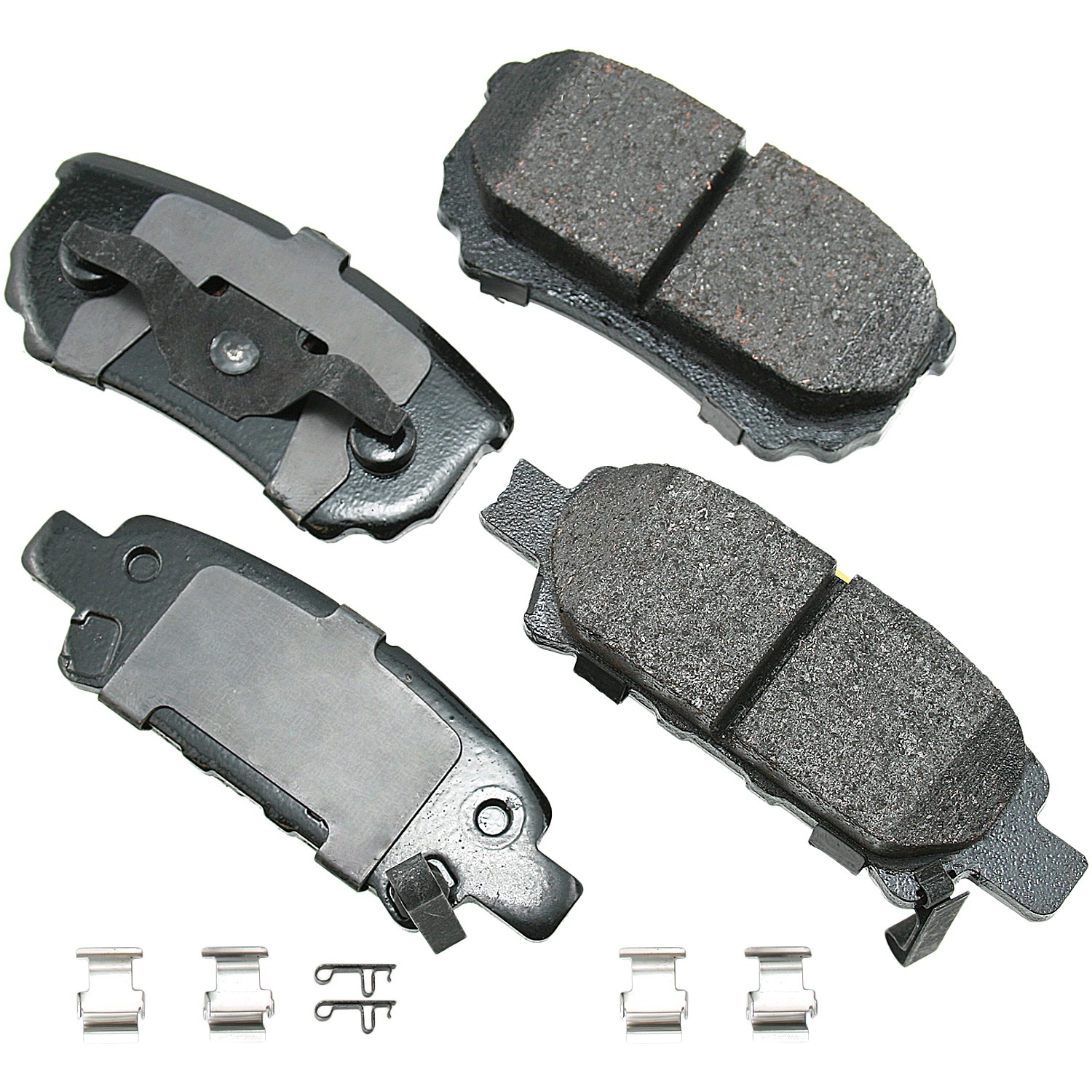 Akebono Brake Corporation act1037a | AKEBONO BRAKE CORPORATION Brake Pads Rear Chrysler 200 11-14 Sebring 10-07; 2011-2014