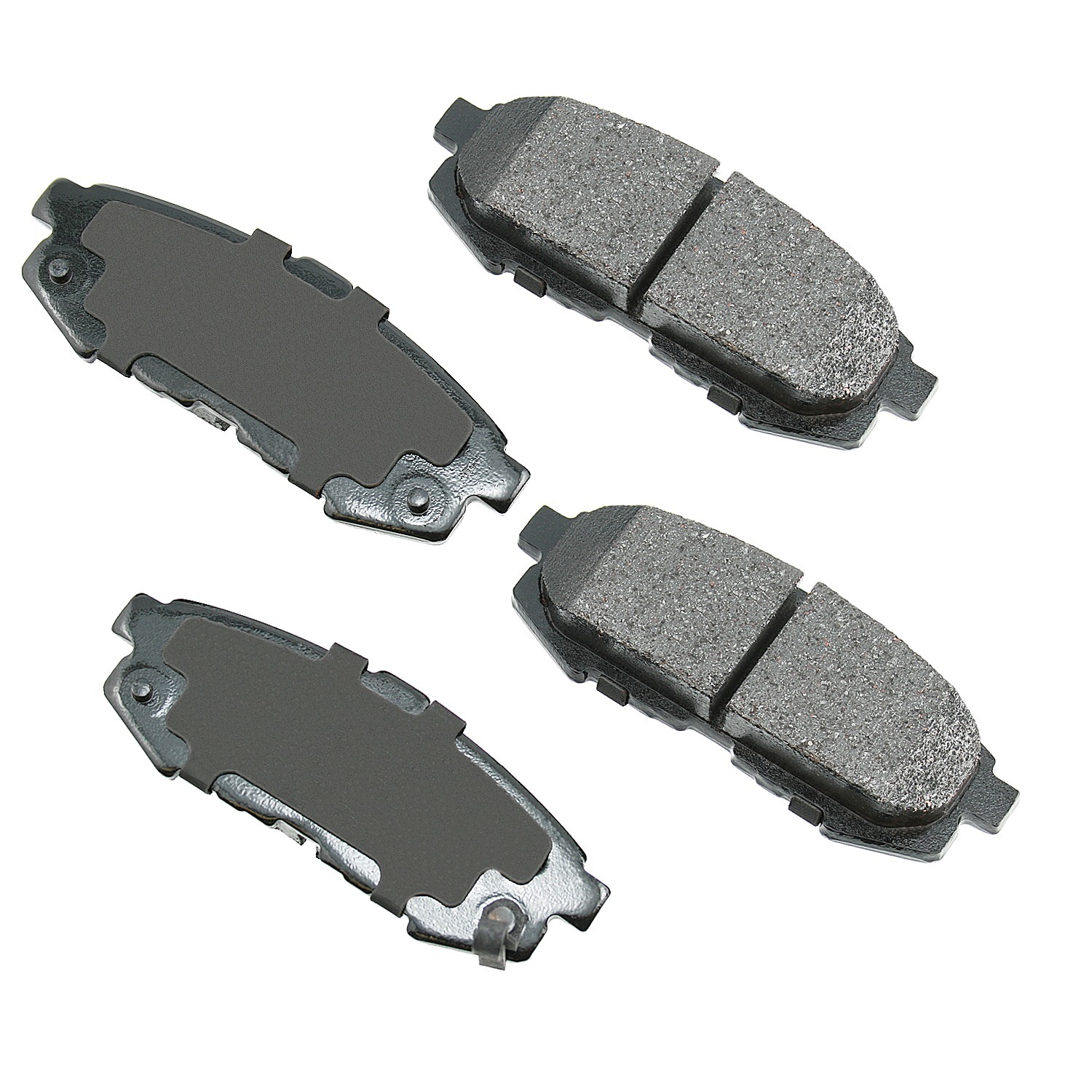 Akebono Brake Corporation act1073 | AKEBONO BRAKE CORPORATION Brake Pads Mazada MPV 04-06