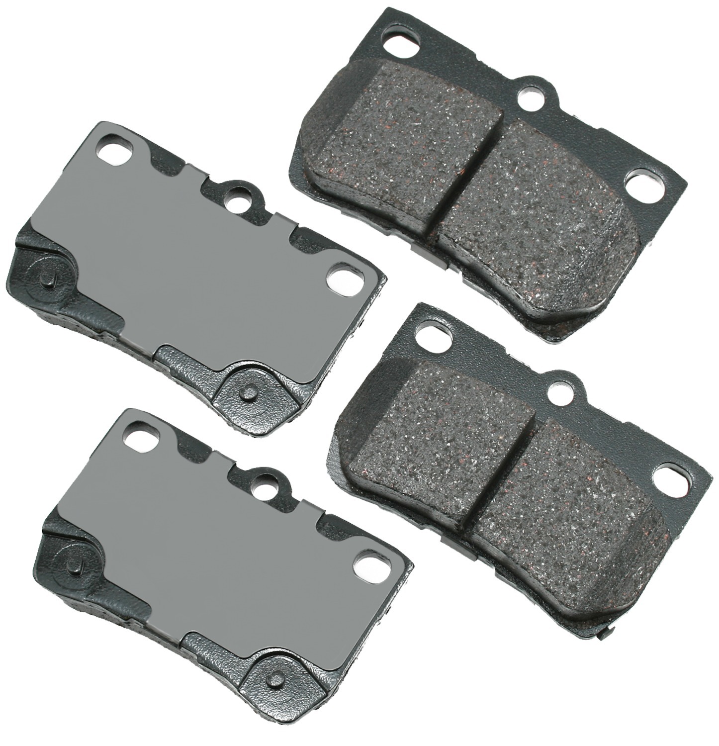 Akebono Brake Corporation act1113 | AKEBONO BRAKE CORPORATION Brake Pads Rear Lexus GS300 GS350 06-11; 2006-2011