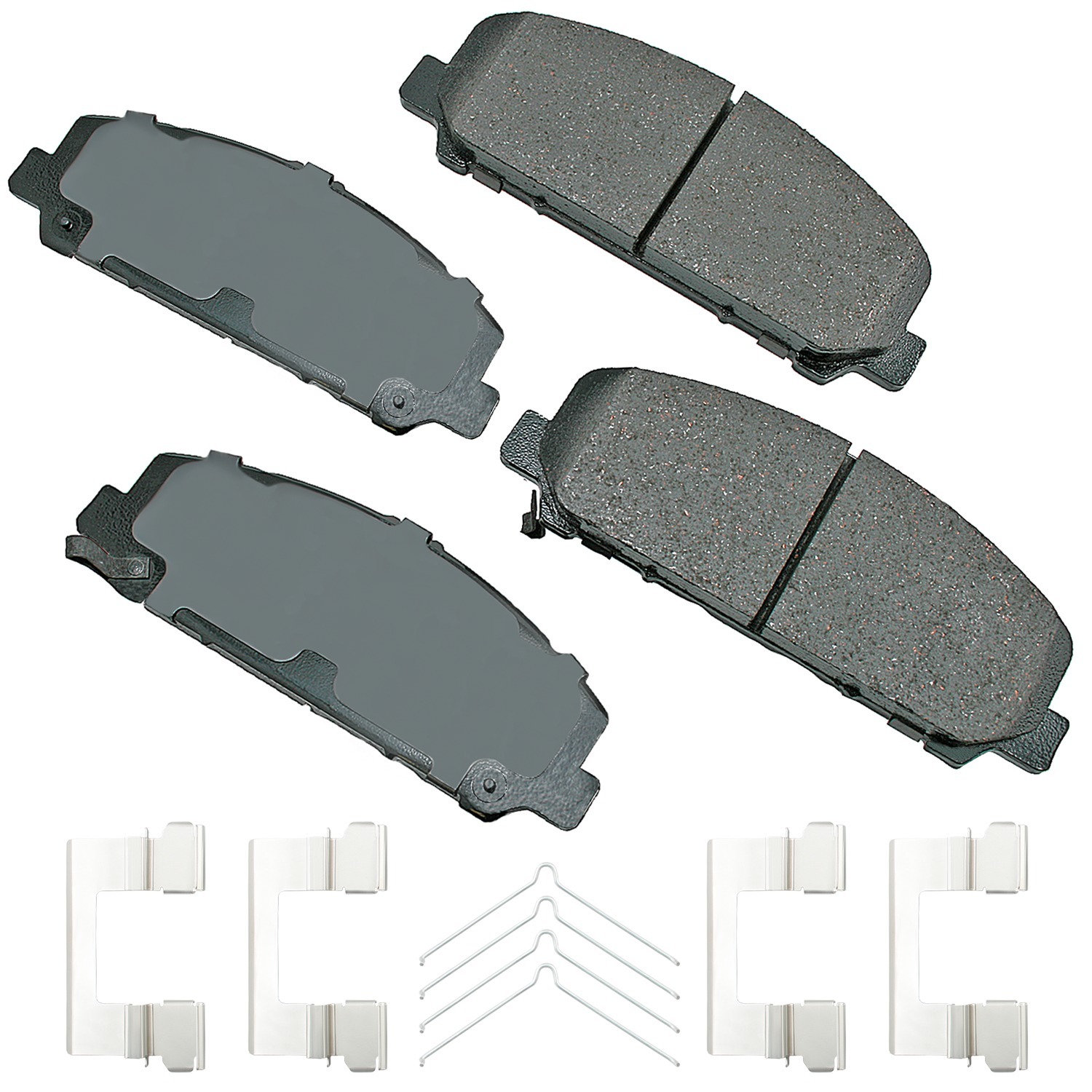 Akebono Brake Corporation act1286a | AKEBONO BRAKE CORPORATION Brake Pad Front Infiniti QX56 06-13 QX8 06-13; 2006-2013