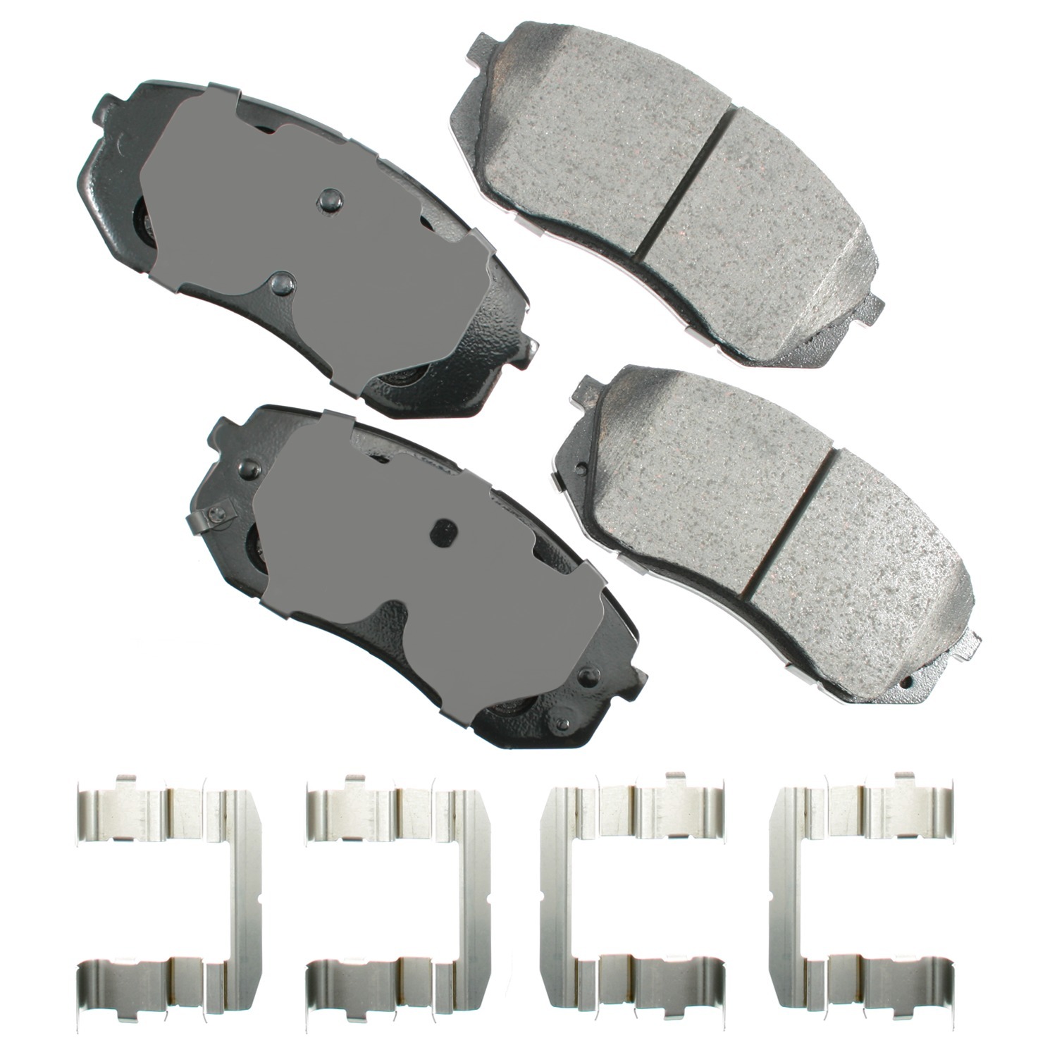 Akebono Brake Corporation act1295 | AKEBONO BRAKE CORPORATION Brake Pad Front Hyundai Sonata Tuco 10-15 Kia; 2010-2015