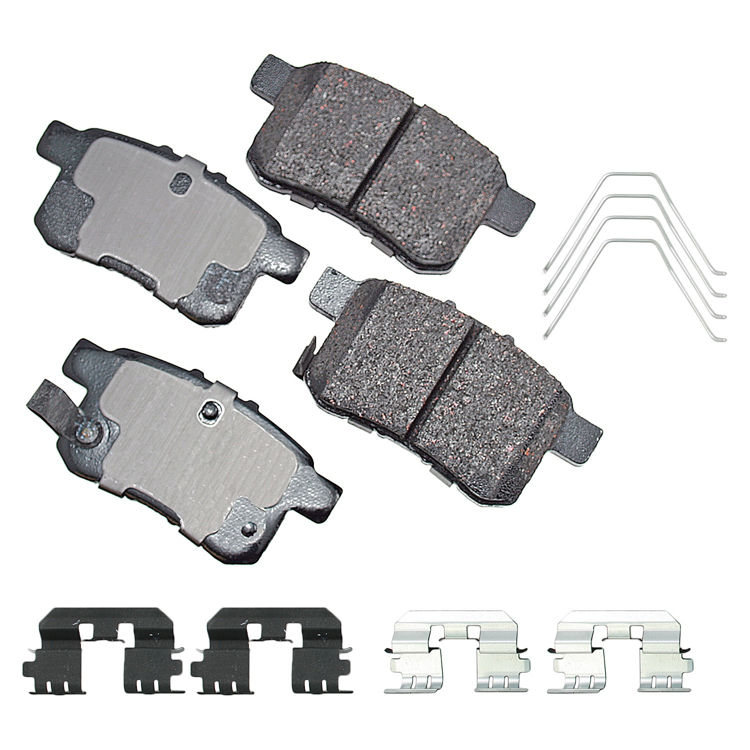 Akebono Brake Corporation act1336a | AKEBONO BRAKE CORPORATION Brake Pads Acura TSX 09-14 Honda Accord 08-17; 2009-2014