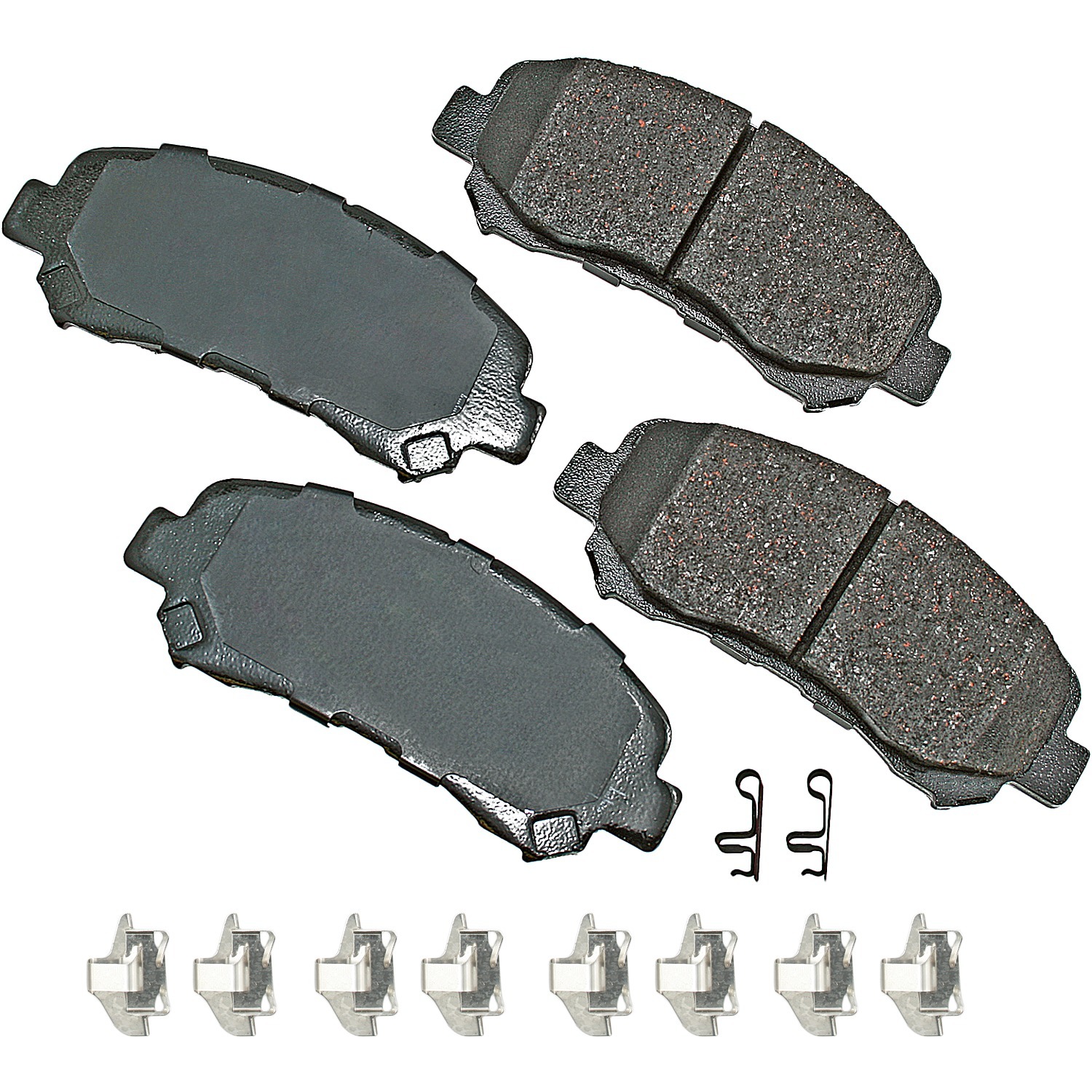 Akebono Brake Corporation act1338b | AKEBONO BRAKE CORPORATION Brake Pad Front Nissan Rogue 08-18 Select 14-15; 2008-2018