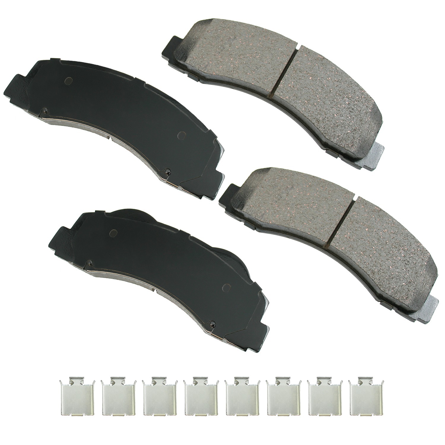 Akebono Brake Corporation act1414 | AKEBONO BRAKE CORPORATION Brake Pad Front 10-19 Ford Expedition 10-19; 2010-2019