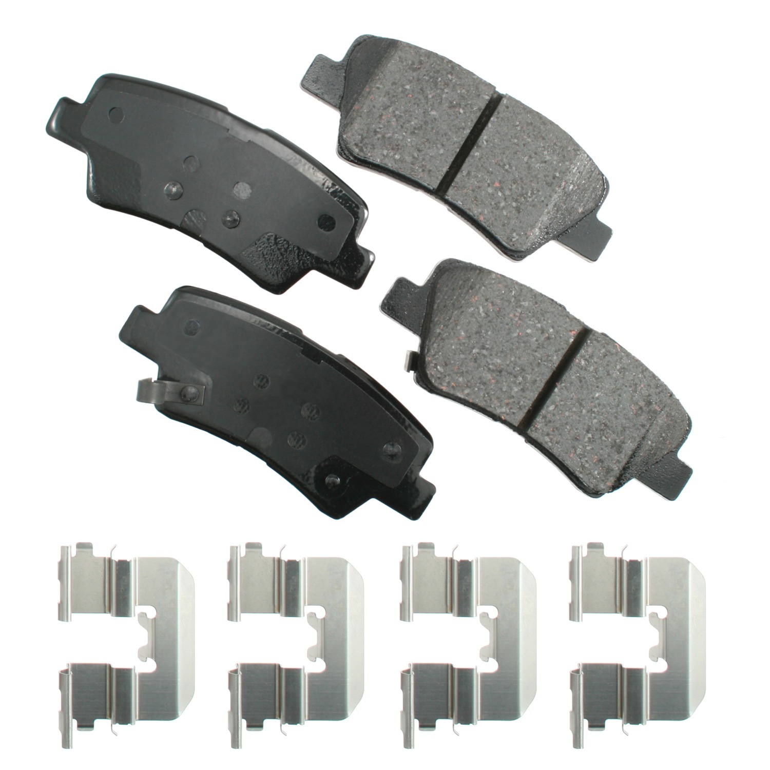 Akebono Brake Corporation act1445 | AKEBONO BRAKE CORPORATION Brake Pads Hyundai Arerea 10-16