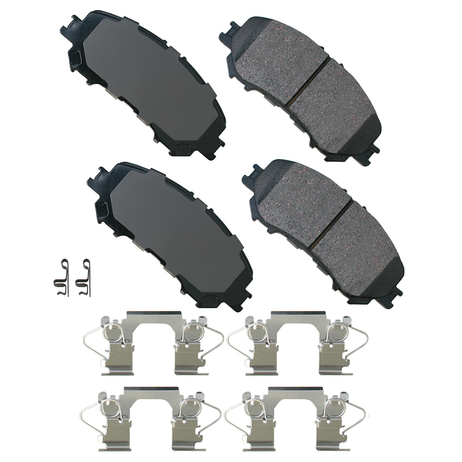 Akebono Brake Corporation act1737 | AKEBONO BRAKE CORPORATION Brake Pad Front Nissan Rogue 14-19; 2014-2019