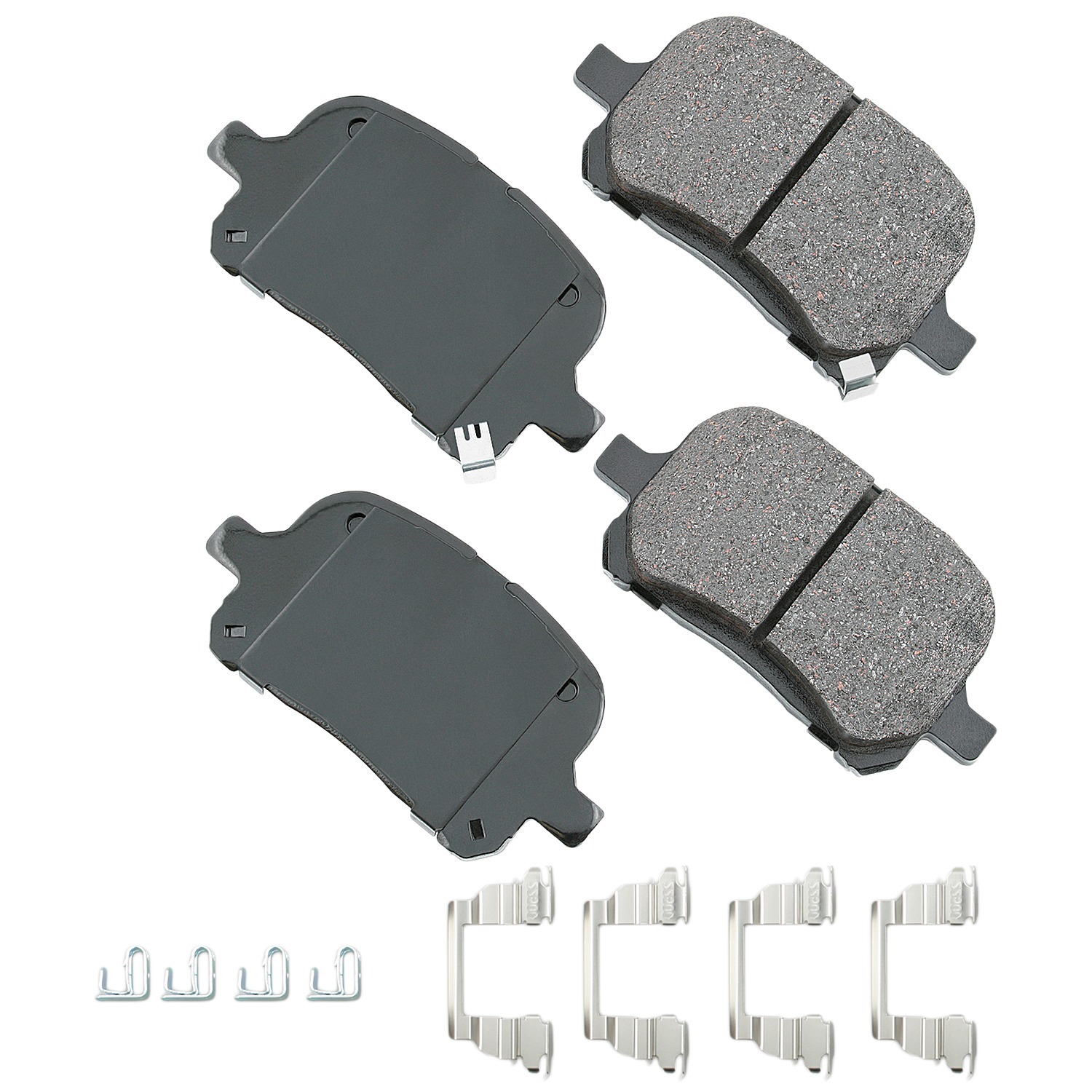 Akebono Brake Corporation act707a | AKEBONO BRAKE CORPORATION Brake Pads Front Lexus ES300 97-01 RX300 Avalon; 1997-2001