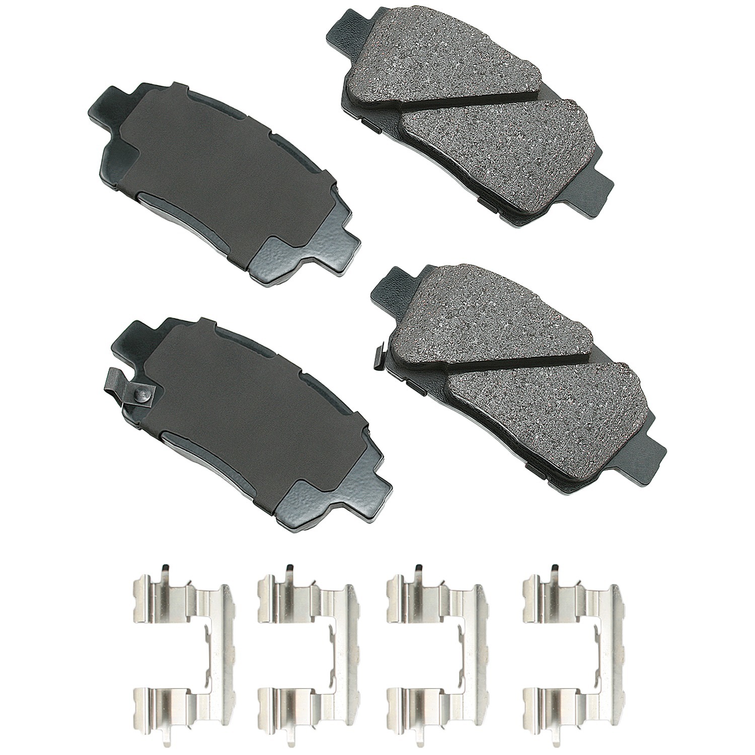 Akebono Brake Corporation act822a | AKEBONO BRAKE CORPORATION Brake Pads Front Scion xA 04-06 xB 04-06 Toyota; 2004-2006