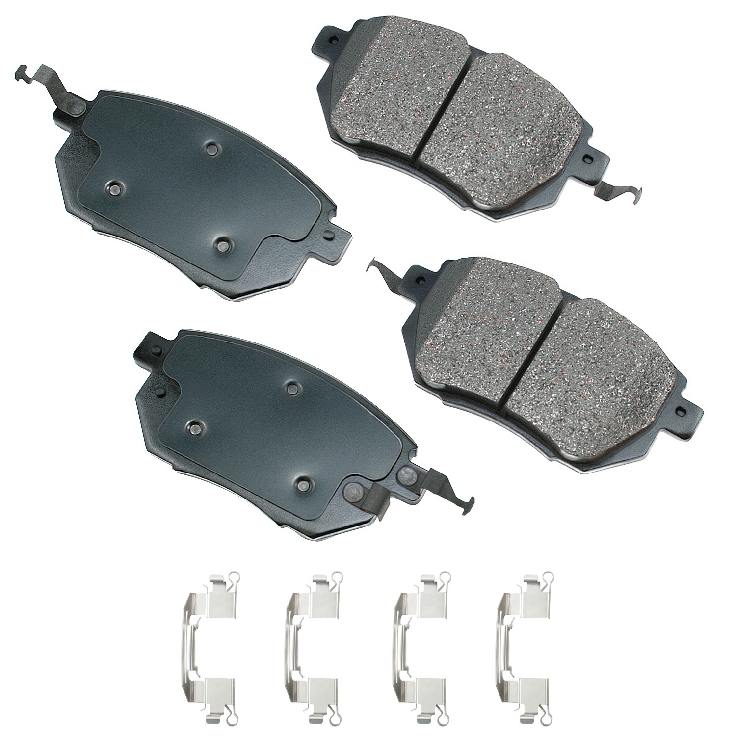 Akebono Brake Corporation act969a | AKEBONO BRAKE CORPORATION Brake Pads Front Infiniti FX35 03-06; 2003-2006