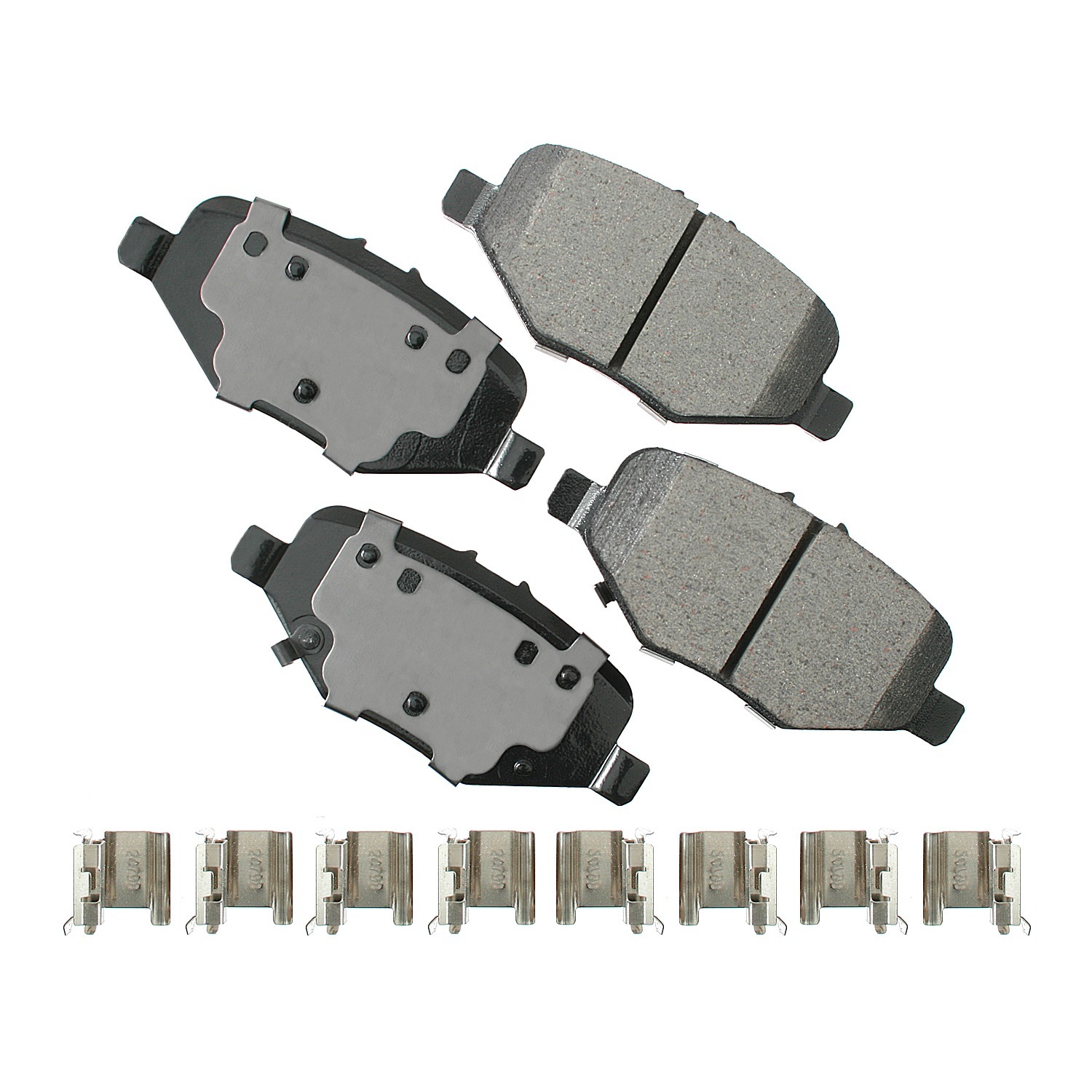 Akebono Brake Corporation asp1612 | AKEBONO BRAKE CORPORATION Brake Pads Dodge Caravan 12-16; 2012-2016