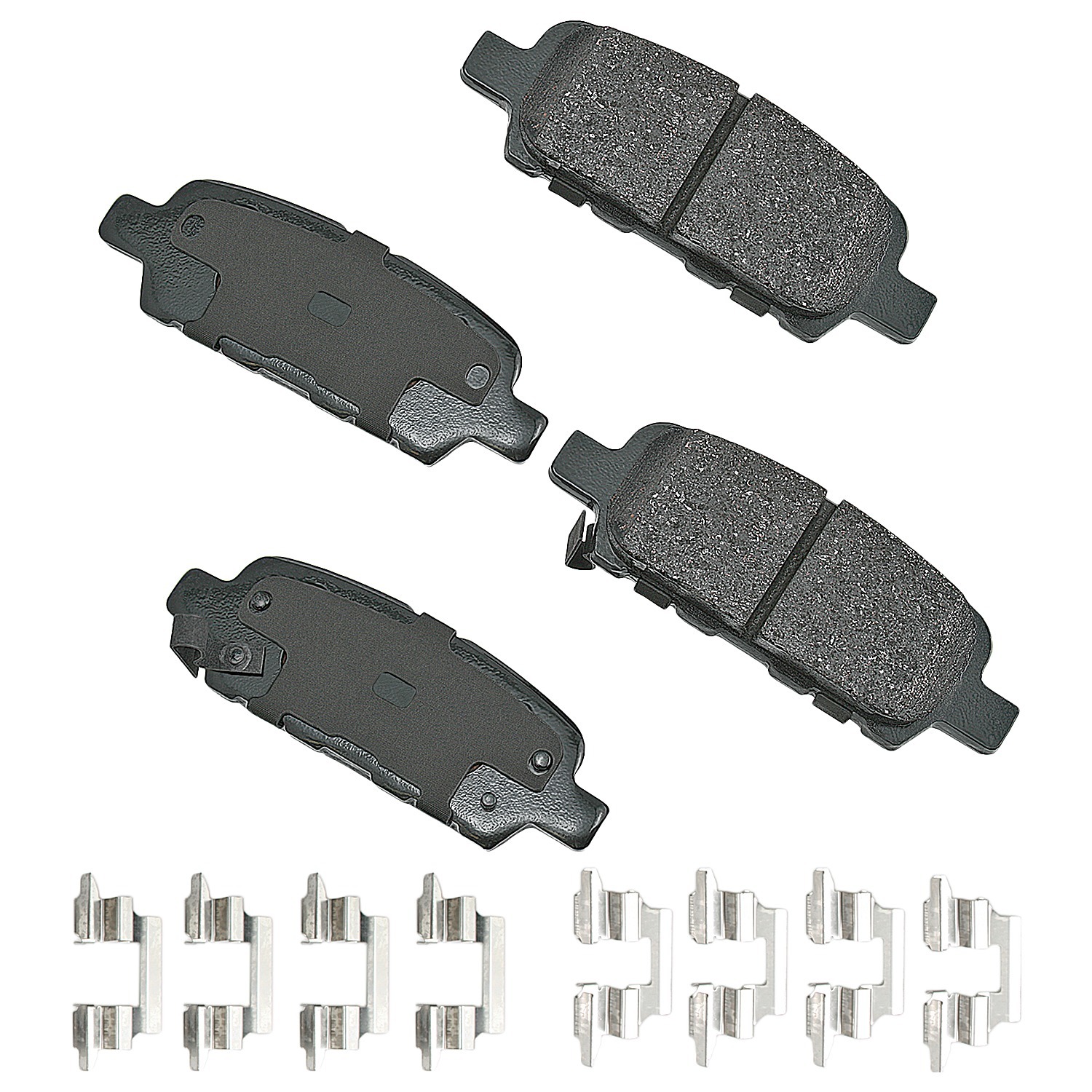 Akebono Brake Corporation asp905a | AKEBONO BRAKE CORPORATION Brake Pads Infiniti EX35 08-12 EX37 13 FX35 03-12; 2008-2012