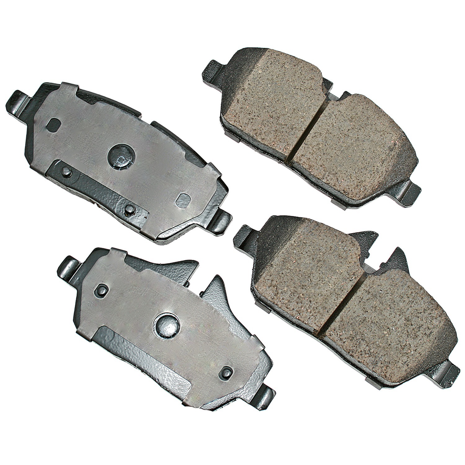 Akebono Brake Corporation eur1308 | AKEBONO BRAKE CORPORATION Brake Pads Mini Cooper 07-19; 2007-2019