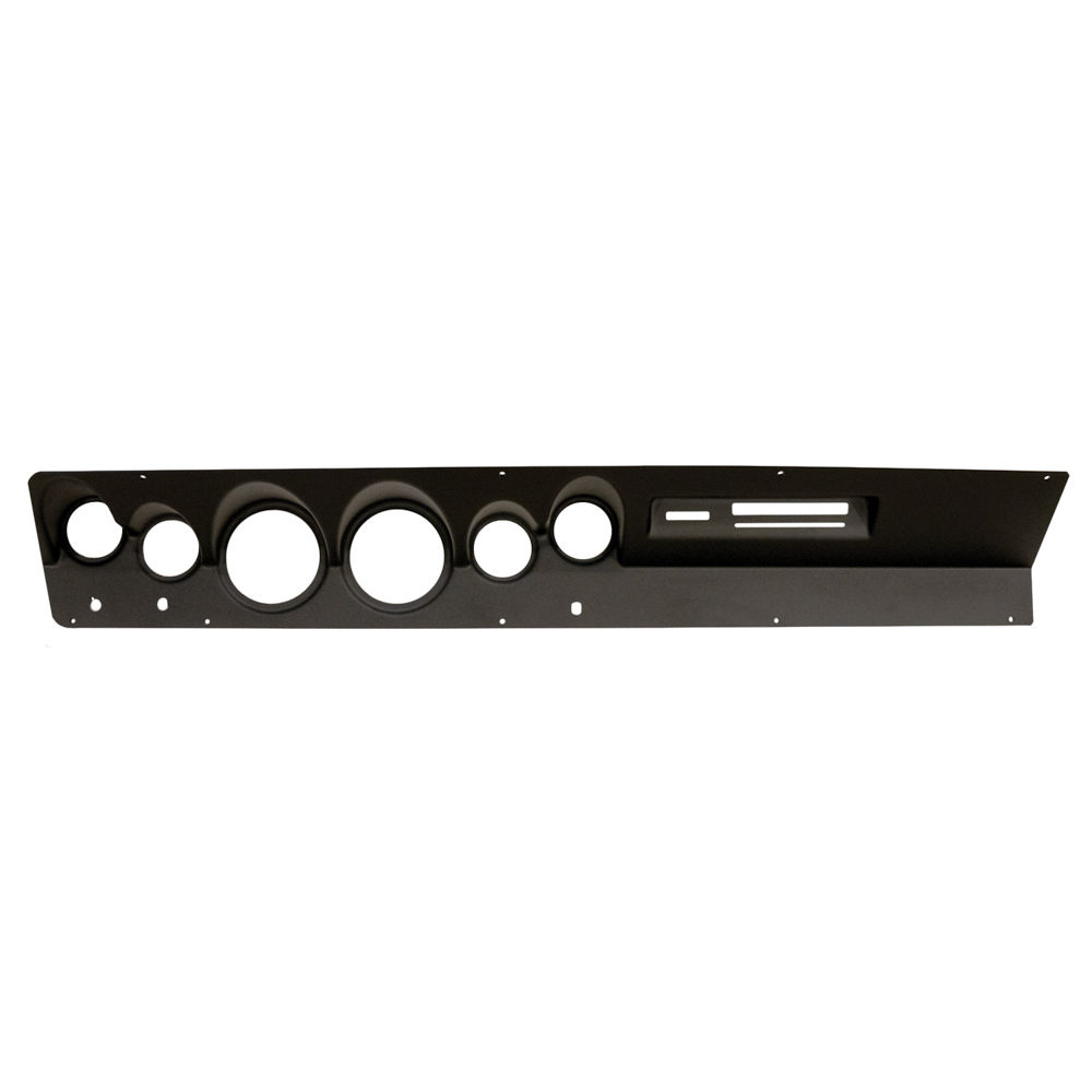 AutoMeter 2119 | Direct Fit Gauge Panel Dart 67-69 Black; 1967-1969