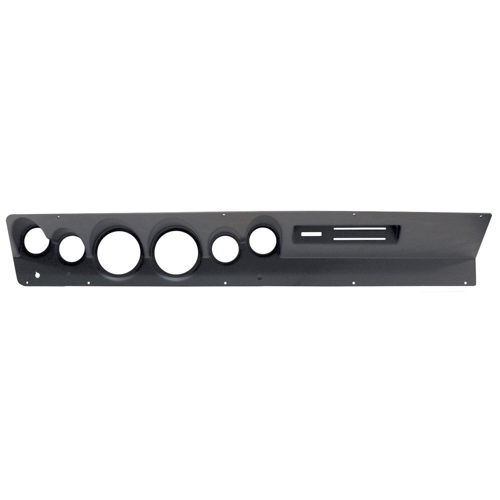 AutoMeter 2120 | Direct Fit Gauge Panel Dart 67-69 Black; 1967-1969