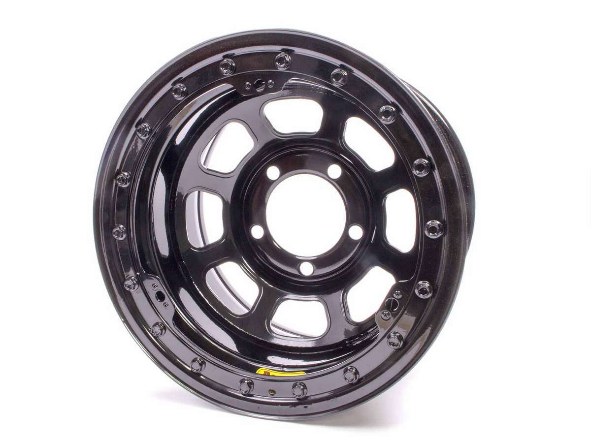 Bassett 59d52lk | BASSETT 15 x 8.75 B/L Black 5x5 2in BS D-Hole