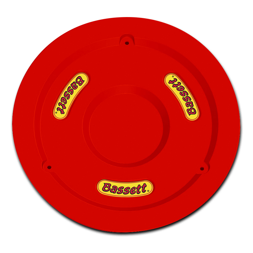 Bassett 5plg-flored | BASSETT Wheel Cover 15in Red Fluorescent