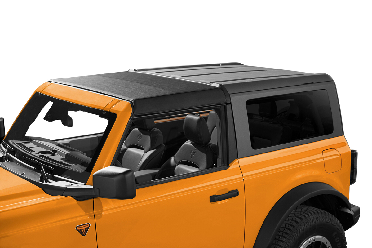 Bestop 52460-17 | BESTOP Sunrider For Hardtop 21- Bronco Black Twill; 2021-2024