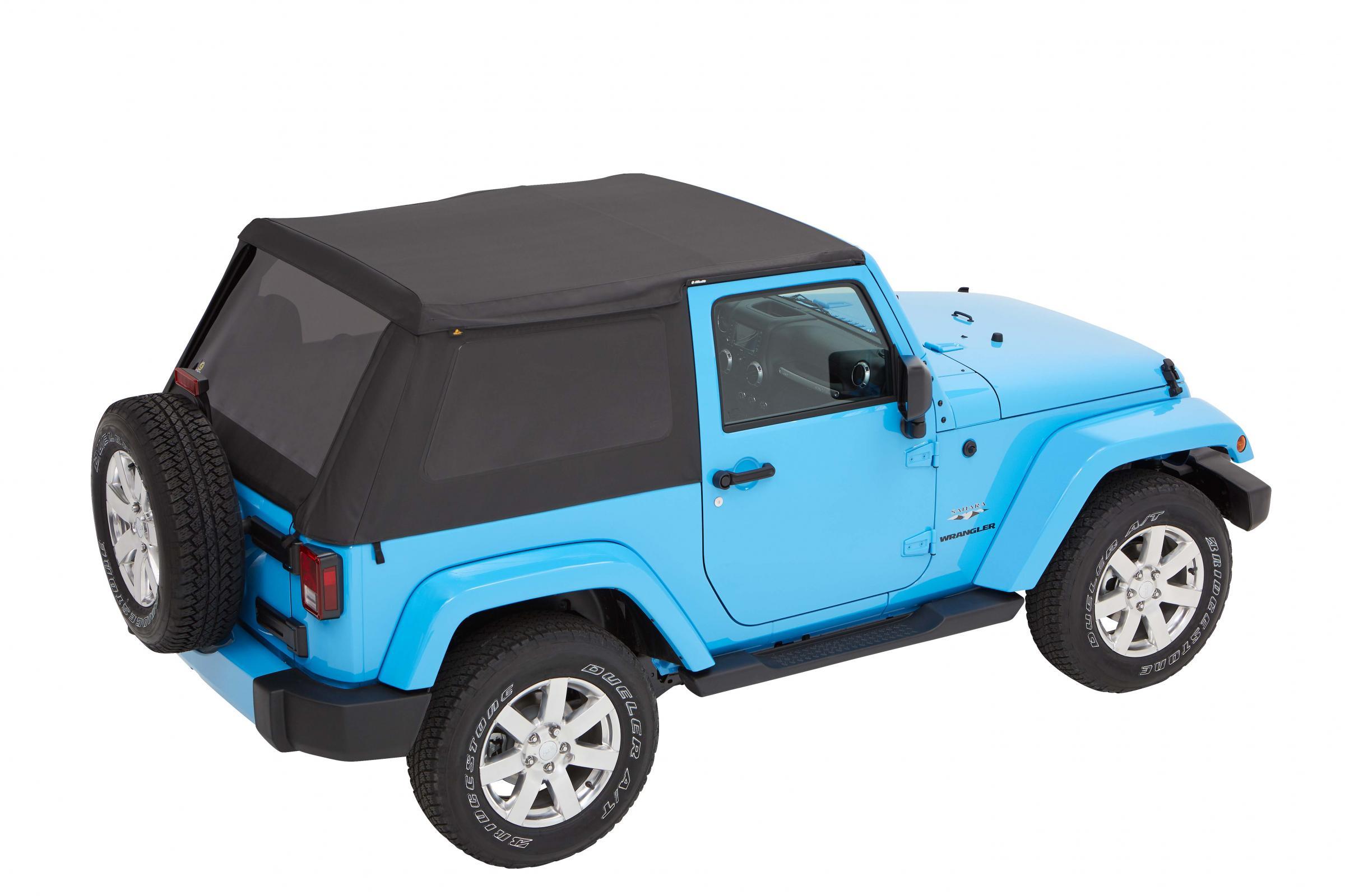 Bestop 56852-35 | BESTOP Trektop NX Plus Complete Soft Top Black Diamond