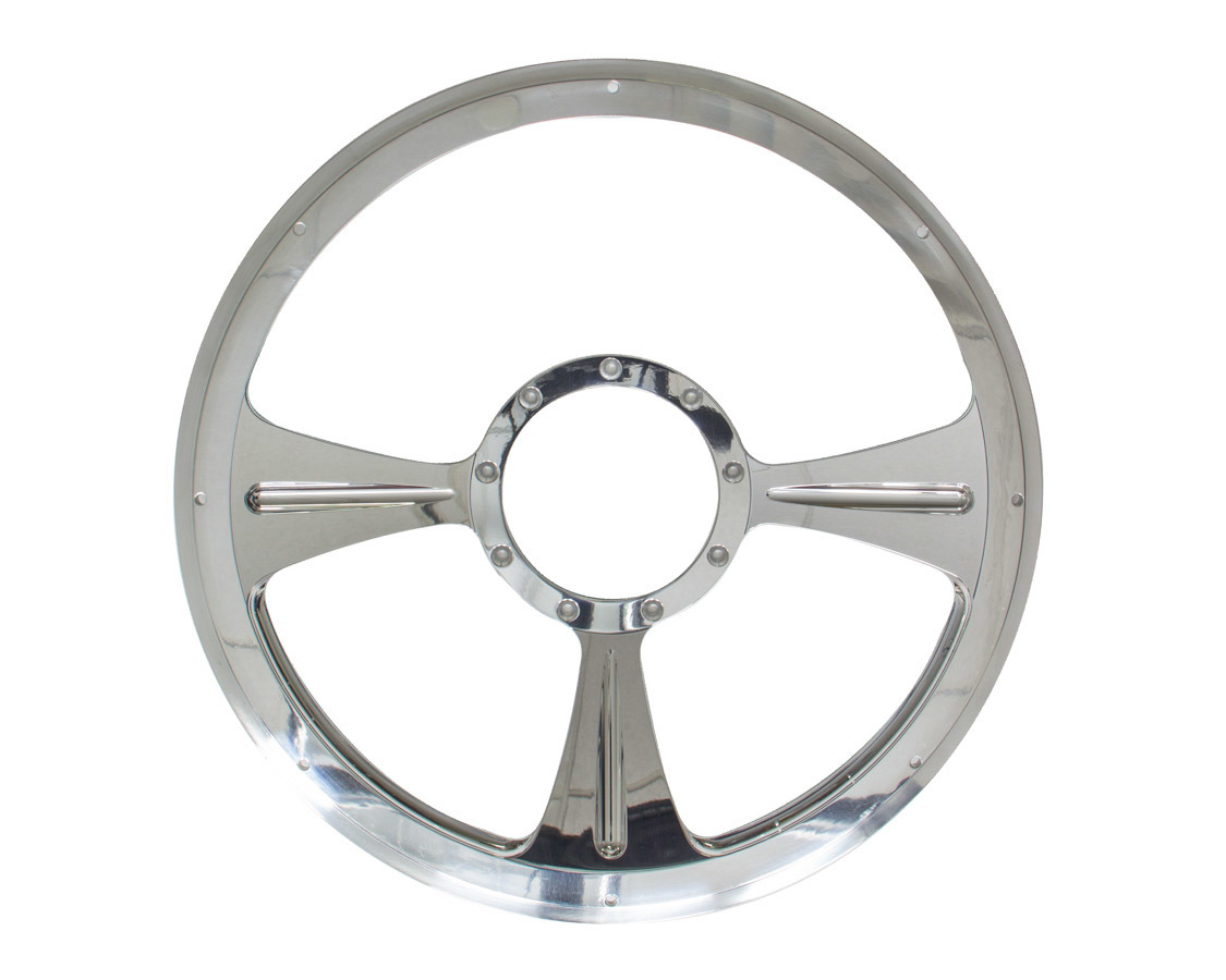 Billet Specialties 30935 | BILLET SPECIALTIES GTX01 Half Wrap Steering Wheel; 2009-2019