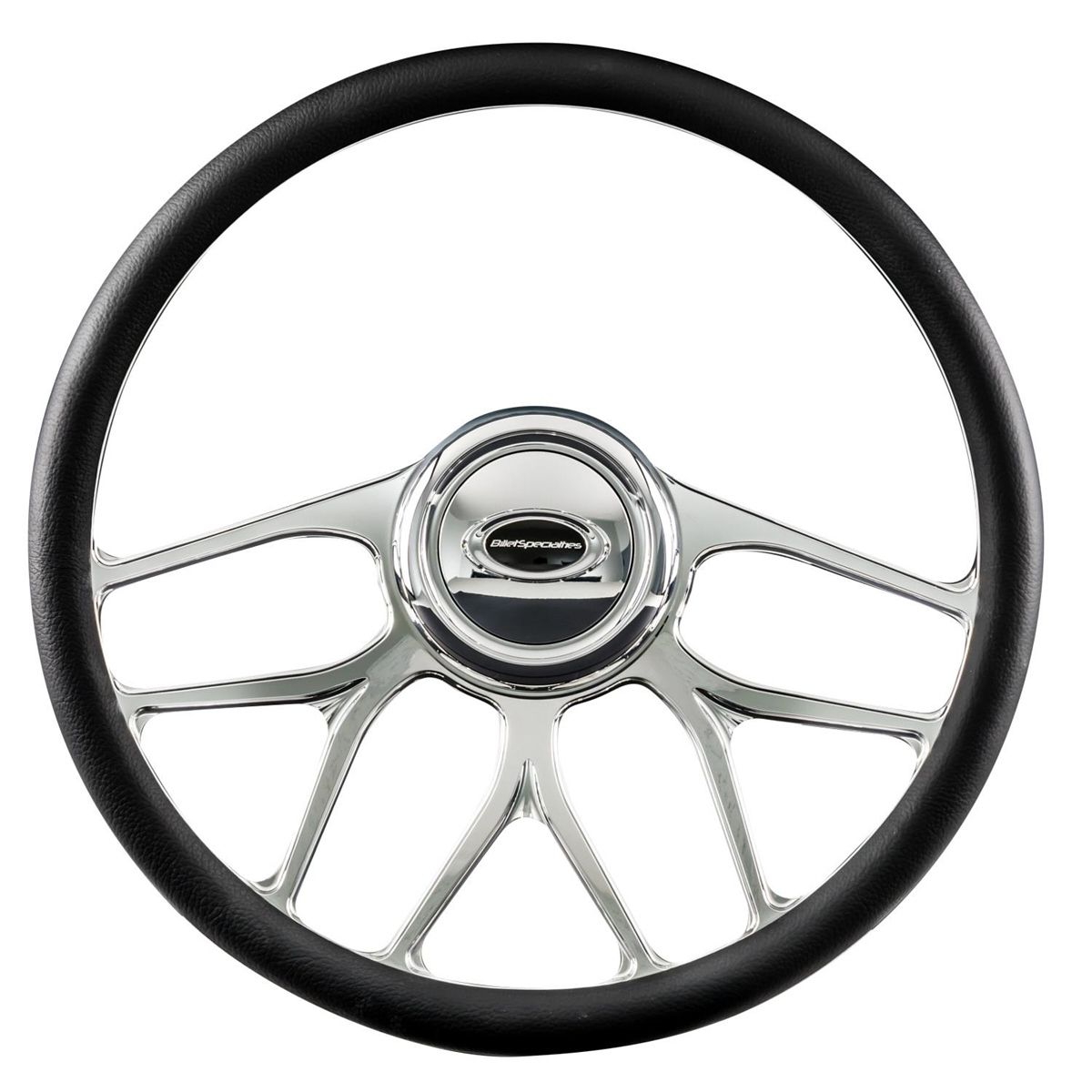 Billet Specialties 34007 | BILLET SPECIALTIES Steering Wheel 1/2 Wrap 15.5in BLVD 07