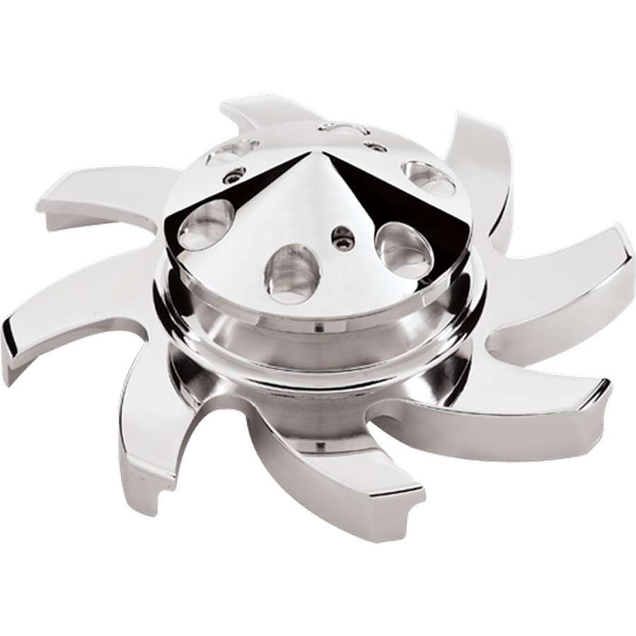 Billet Specialties 85220 | BILLET SPECIALTIES Polished Alternator Fan & Pulley