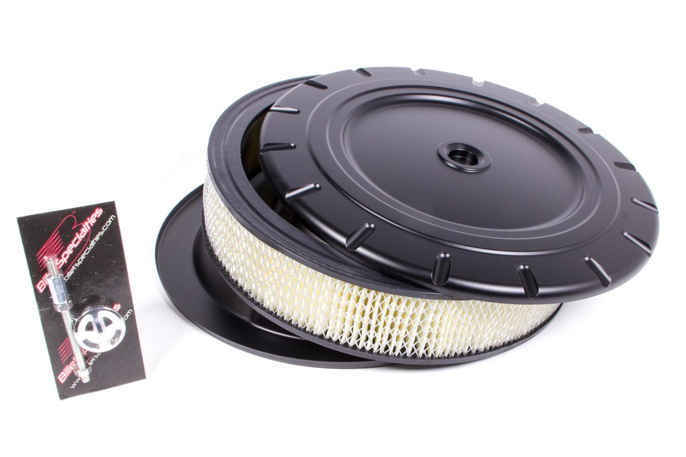 Billet Specialties blk15830 | BILLET SPECIALTIES 14 in Air Cleaner Vintage Black