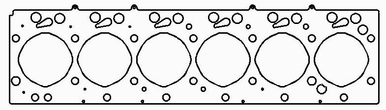 Cometic Gaskets c5597-061 | COMETIC GASKETS 4.100 MLX Head Gasket 5.9L Dodge Cummins 03-08; 2003-2008