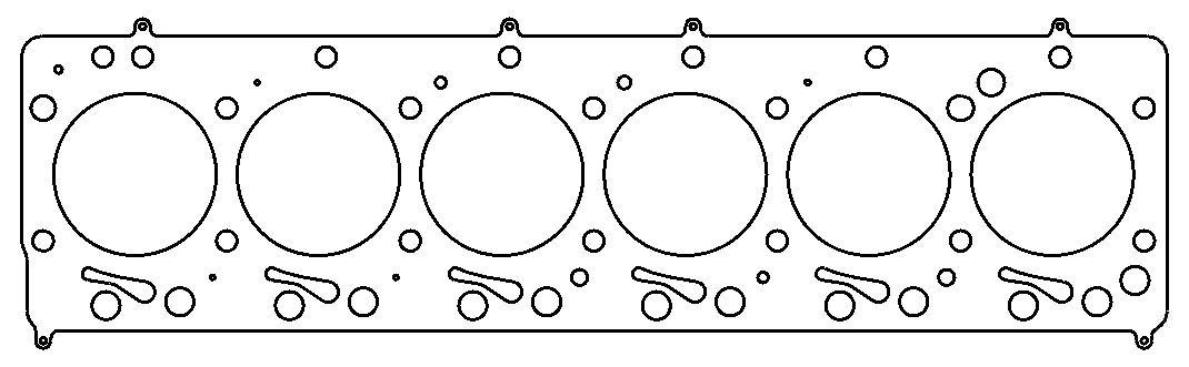 Cometic Gaskets c5855-061 | COMETIC GASKETS 4.100 MLX Head Gasket Dodge Cummins Diesel; 1998-2002