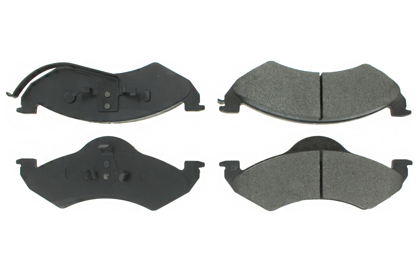 Centric Brake Parts 104.0746 | CENTRIC BRAKE PARTS Posi-Quiet Semi-Metallic Brake Pads with Hardwar; 1998-1999