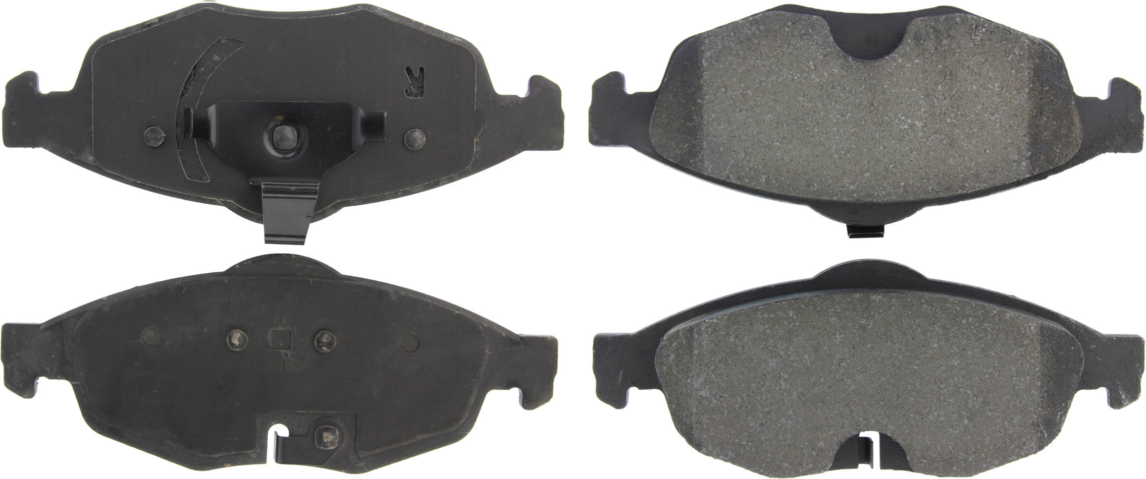 Centric Brake Parts 300.0869 | CENTRIC BRAKE PARTS Premium Semi-Metallic Br ake Pads with Shims and; 2001-2006