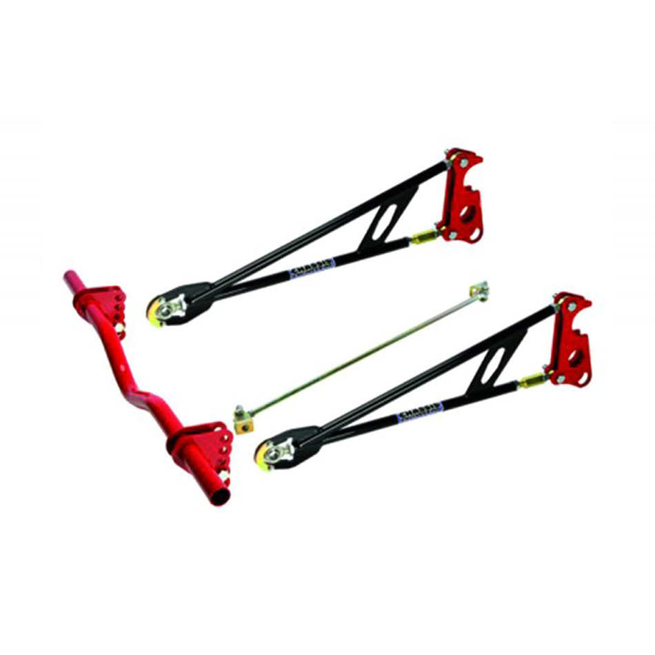 Chassis Engineering c/e3627 | CHASSIS ENGINEERING Ladder Bar Suspension Kit w/Round X-Member