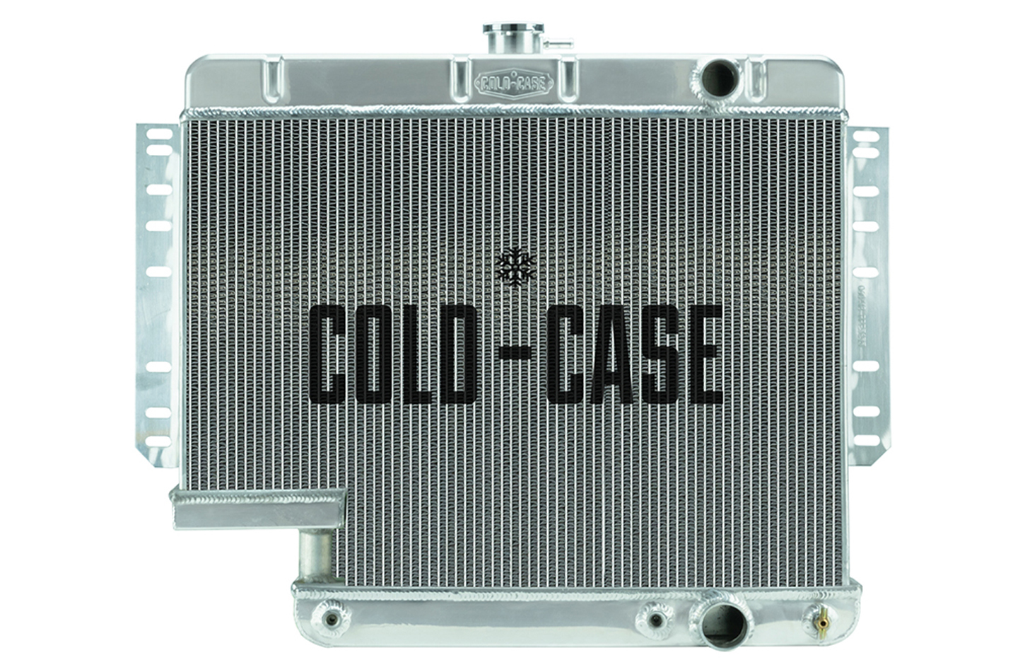 Cold-Case Radiators chi565a-5 | COLD CASE RADIATORS 61-65 Impala with 500 St eering Box Radiator; 1961-1965