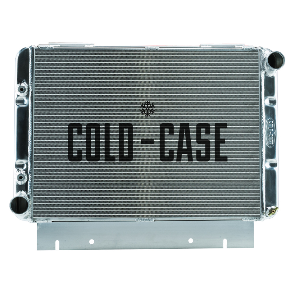 Cold-Case Radiators fog580a | COLD CASE RADIATORS 60-63 Galaxie Side Tank Radiator AT; 1960-1963