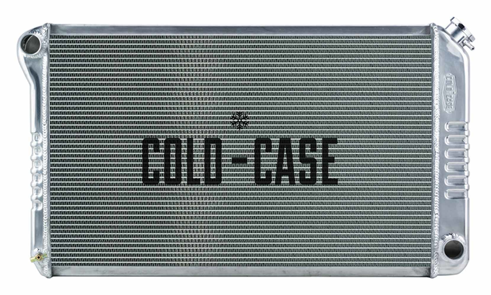 Cold-Case Radiators gpf18 | COLD CASE RADIATORS 70-81 Firebird Manual Trans Radiator; 1970-1981