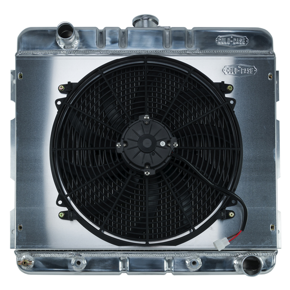 Cold-Case Radiators mop755ak | COLD CASE RADIATORS 70-72 A/B Body SB Radiat or & 16in Fan Kit AT