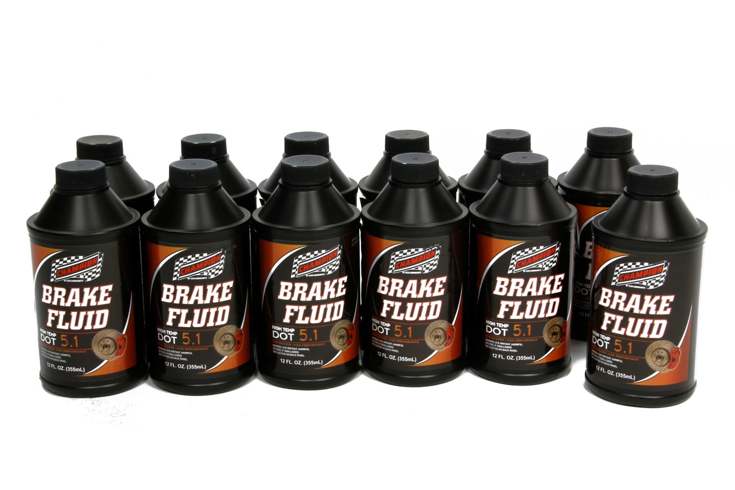 Champion Brand 4056k/12 | CHAMPION BRAND Brake Fluid DOT 5.1 12x12 oz.